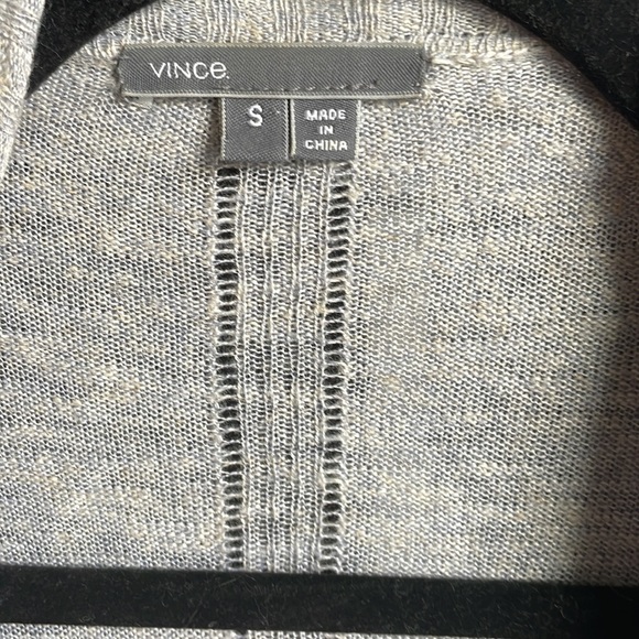 Vince lightweight open front long cardigan - Picture 3 of 7